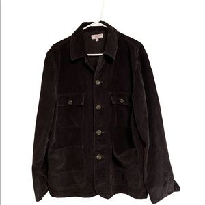 Wallace and Barnes J Crew Corduroy Chore Coat
